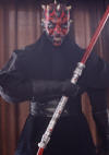 donald duck darth maul statue